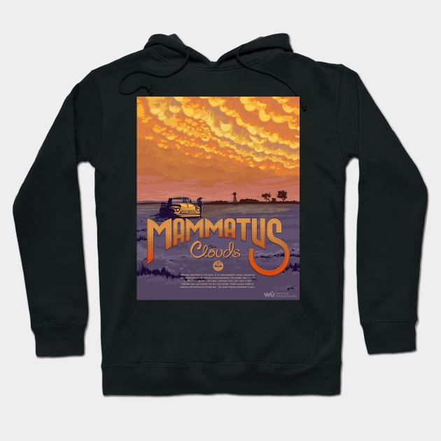 Mammatus Clouds // WUNDERGROUND Hoodie by KazVanilla